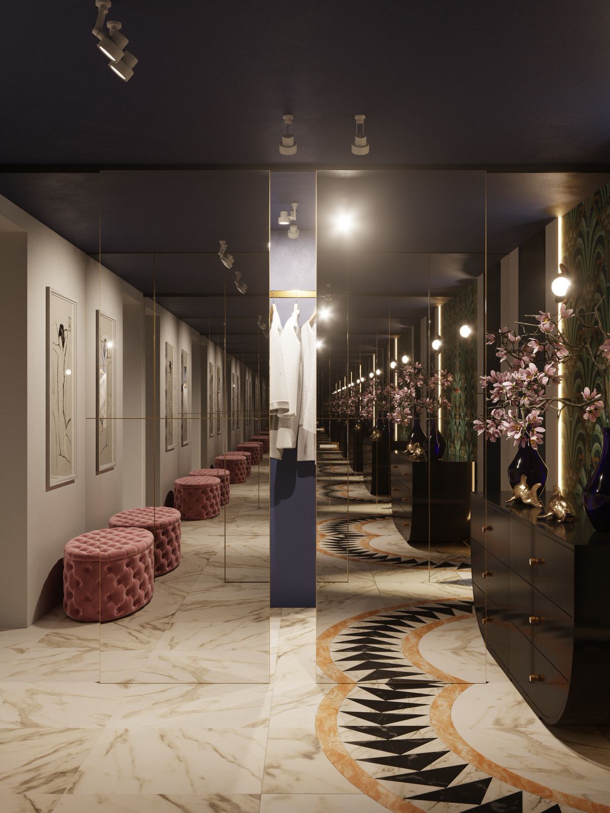 Проект двухуровневой квартиры с мансардой