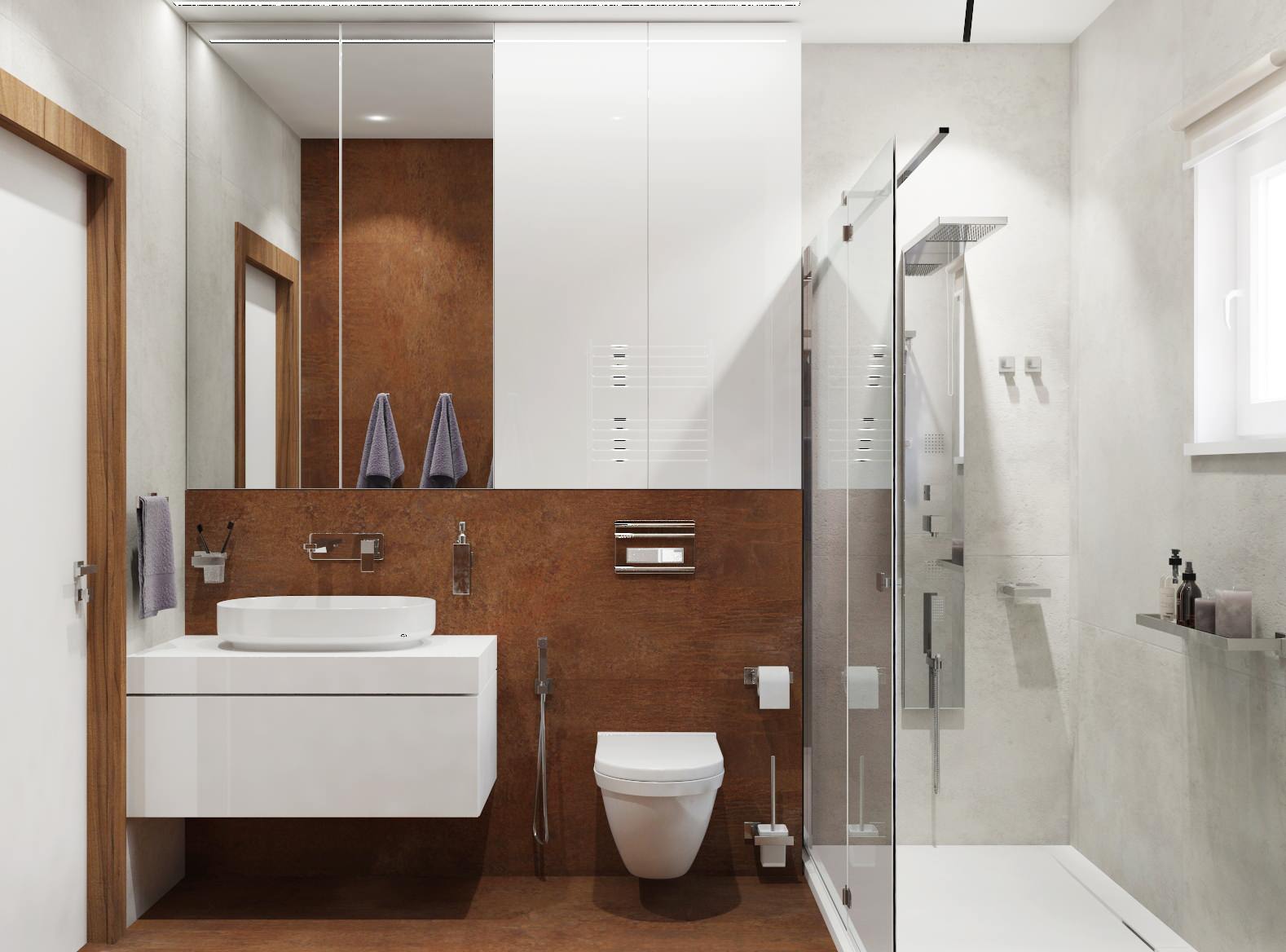 Современный двухэтажный жилой дом в Колтушах 130м2