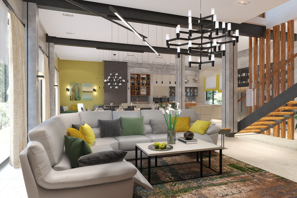 Дом из клееного бруса 500 кв