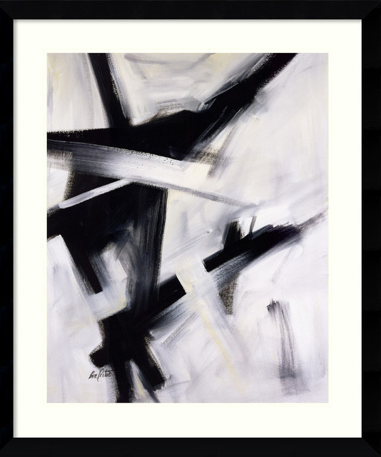 Black And White Framed Print By Eva Carter Traditional Prints Black And White Framed Print By Eva Carter