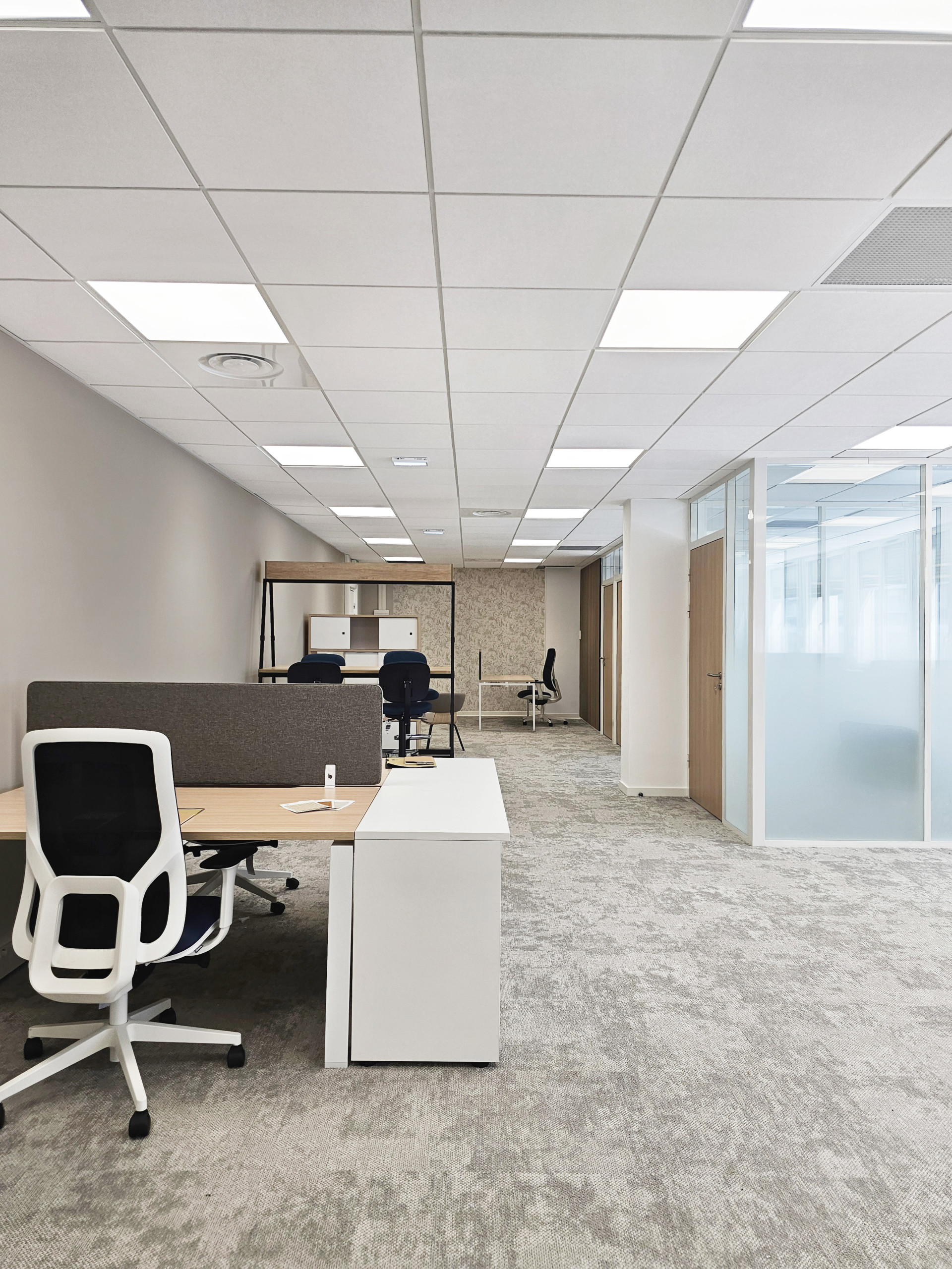 Rénovation d'un plateau de bureau témoin