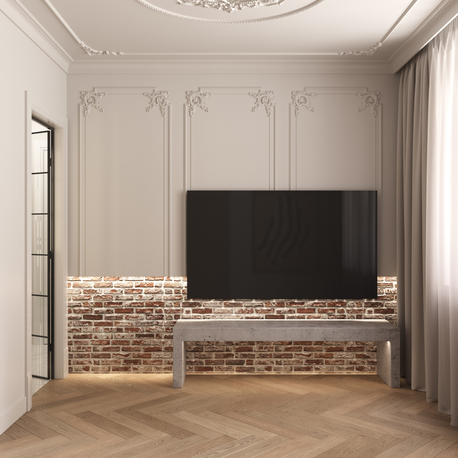 Интерьеры во французском стиле.