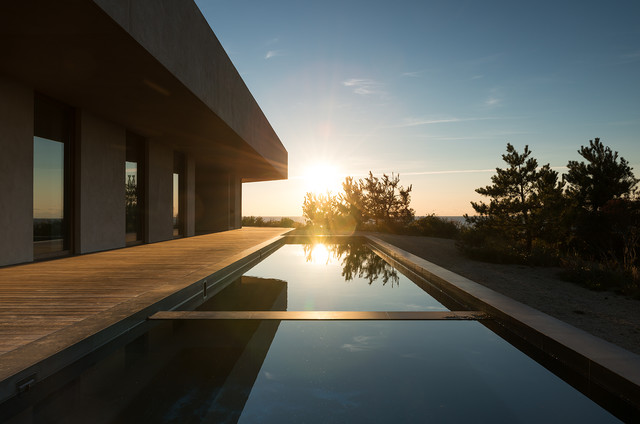 Beachview moderno-fachada