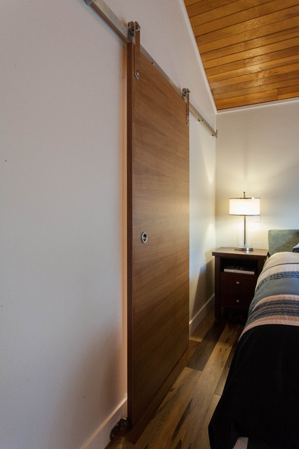 Path of Pebbles contemporary-bedroom