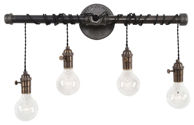West Ninth Vintage Bathroom Vanity 4 Light West Ninth Vintage Bathroom Vanity 4 Light
