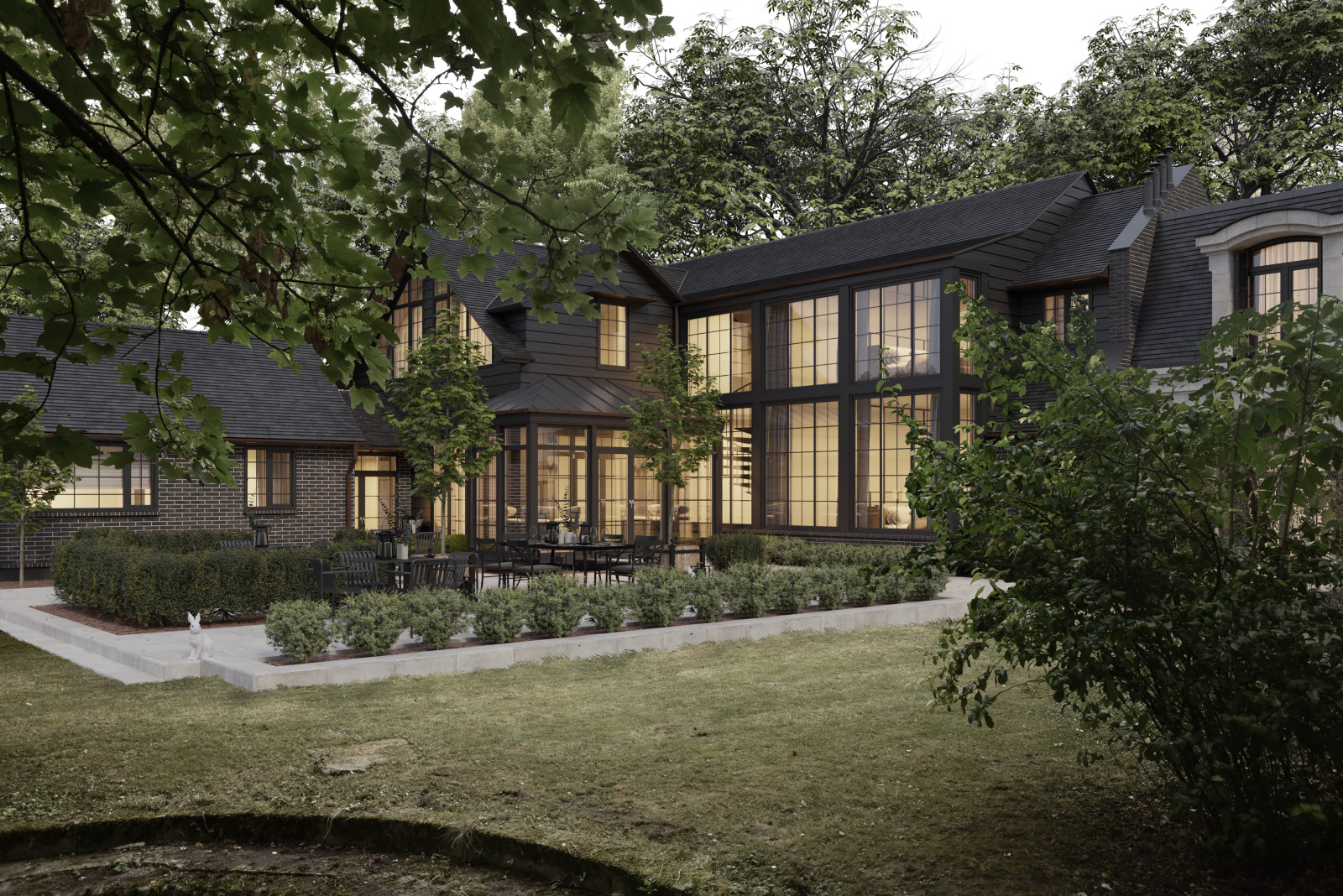 PROJET MAISON DE JARDIN