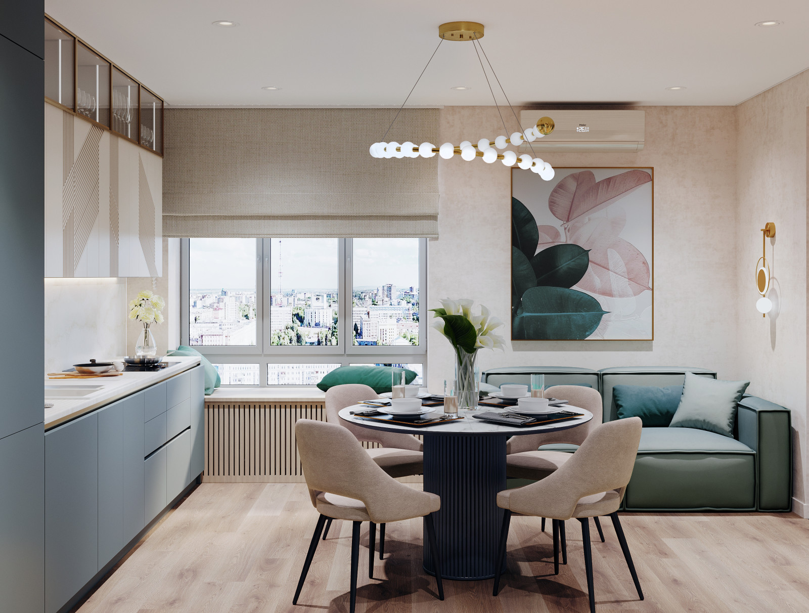 Интерьер 2-х комнатной квартиры