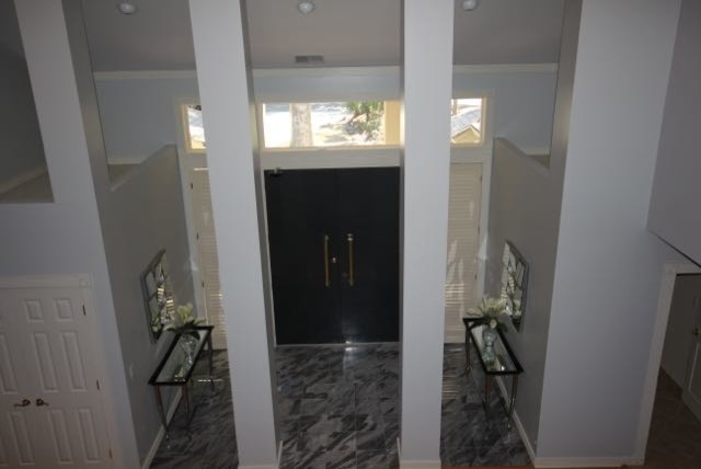 Symmetrical Entry Foyer