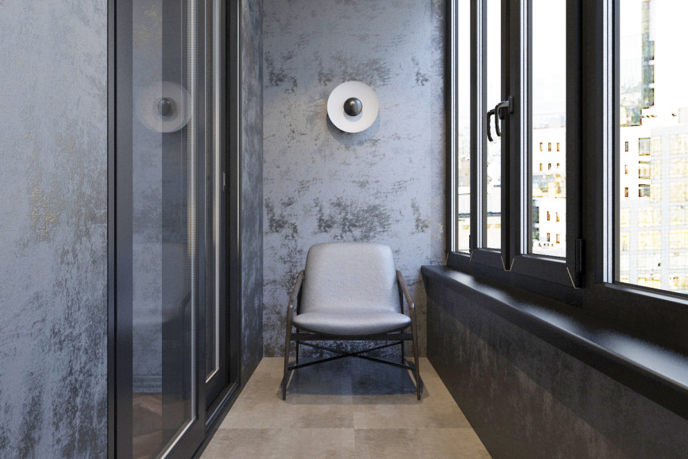 Дизайн интерьера двух комнатной квартиры. Лоджия. Краснодарский край