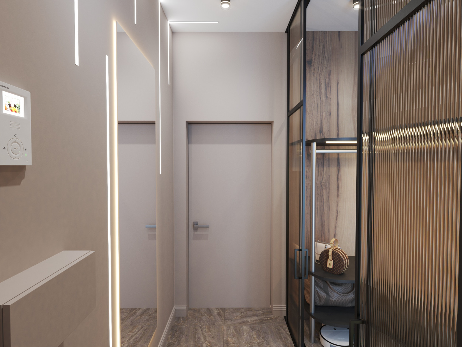 Дизайн проект прихожей