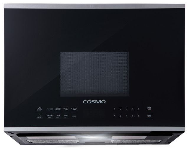 24" Over The Range Microwave Oven with Vent Fan, 1000W, 1.34 Cu. Ft. Capacity