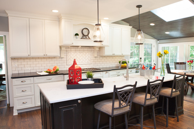 A Star-Spangled Kitchen in Barrington country-cucina