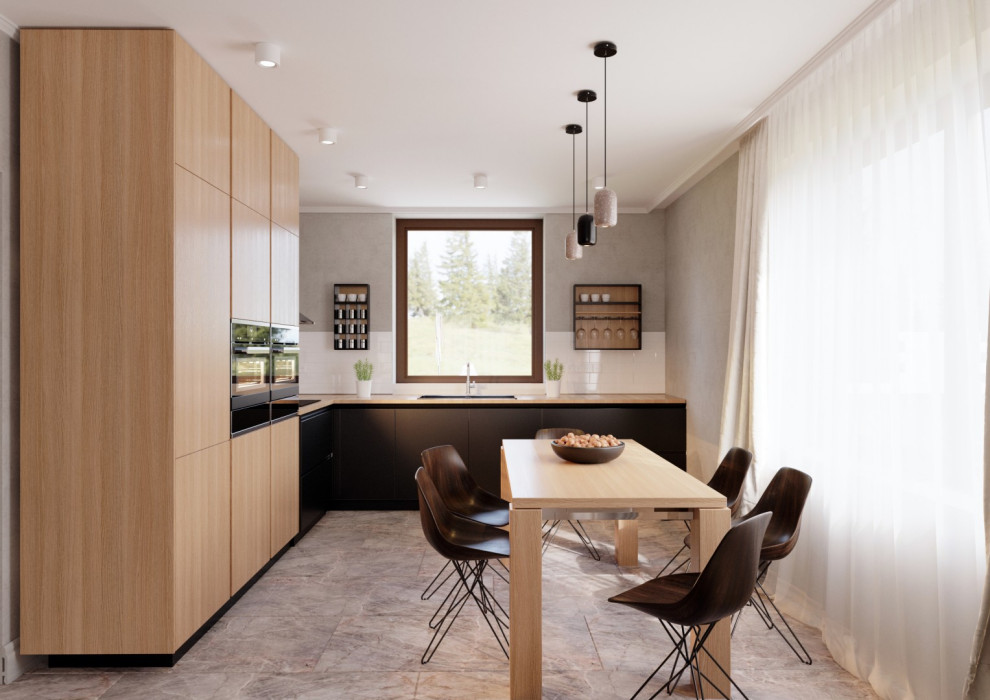 Кухня в стиле фьюжн