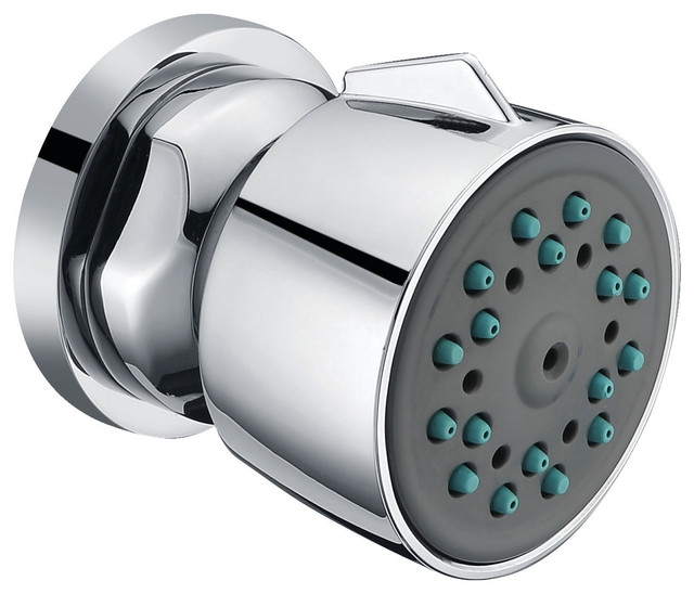 Alfi Brand Modern Round Adjustable Shower Body Spray, Polished Chrome