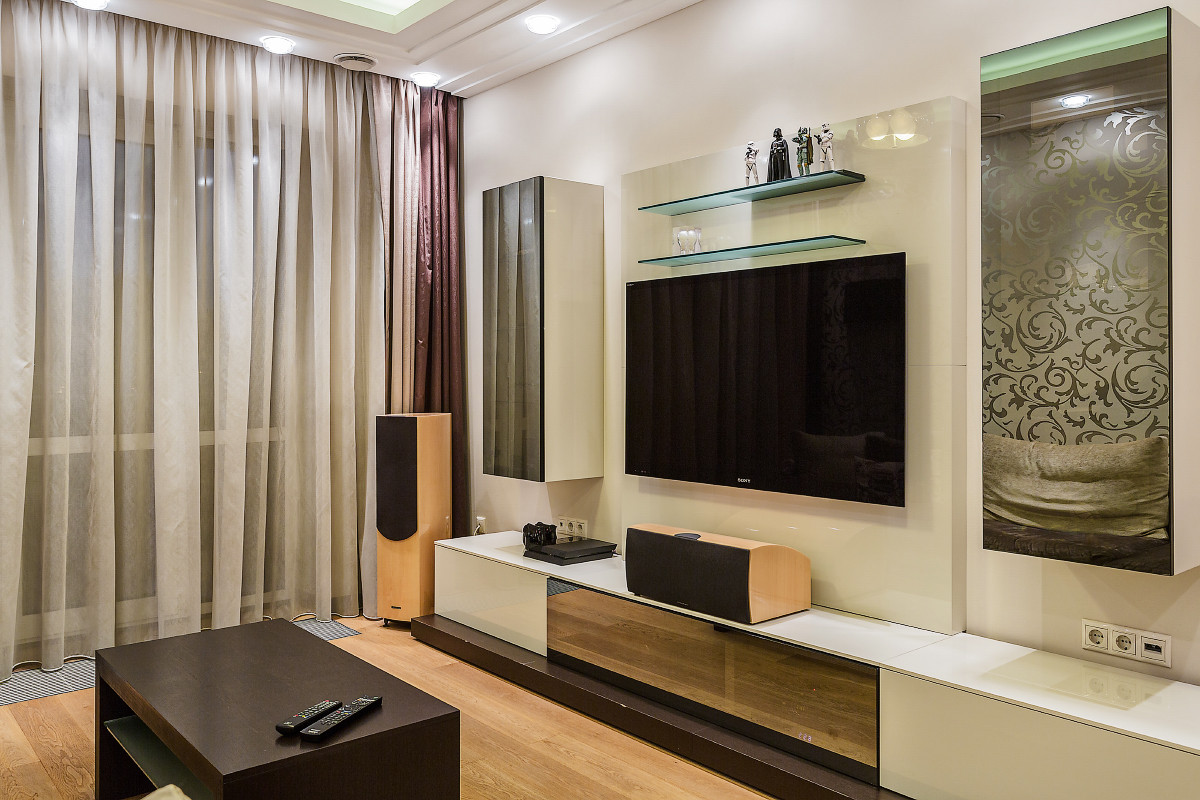 Современная квартира с одной спальней