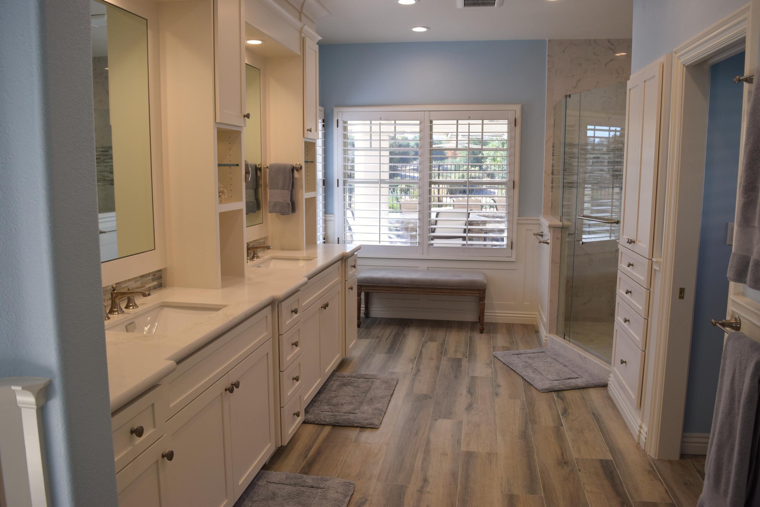 Novi - Transitional Bathroom and Laundry in Pleasanton, CA
