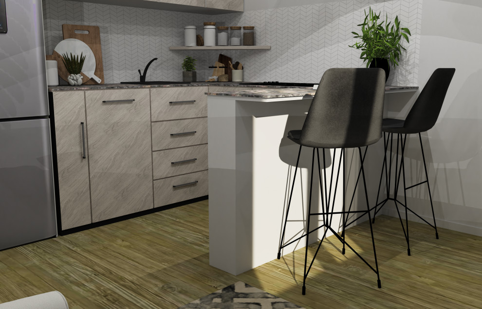 Idées déco pour une cuisine scandinave.