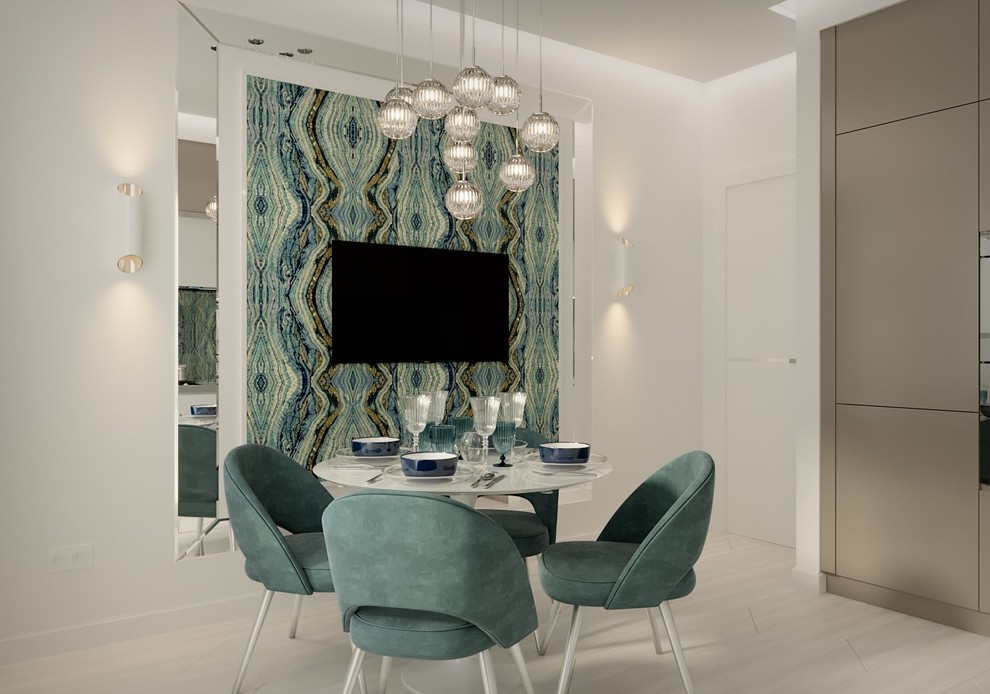 Дизайн-проект однокомнатной квартиры для молодой девушки . Казань .2018