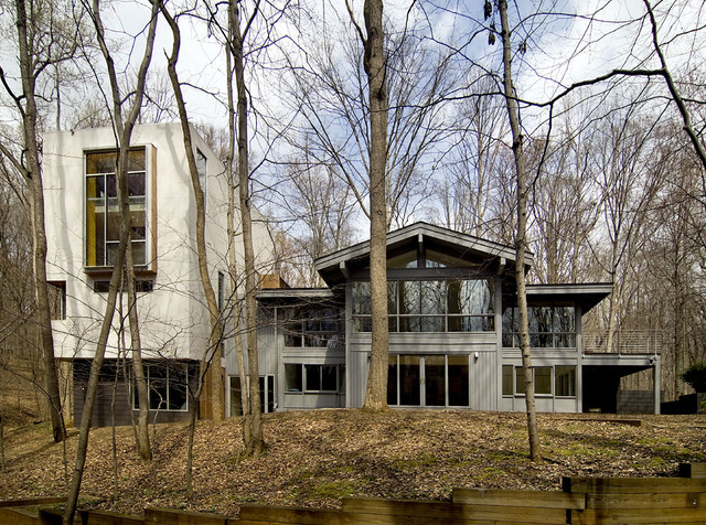 Forest House trendy-hus-og-facade