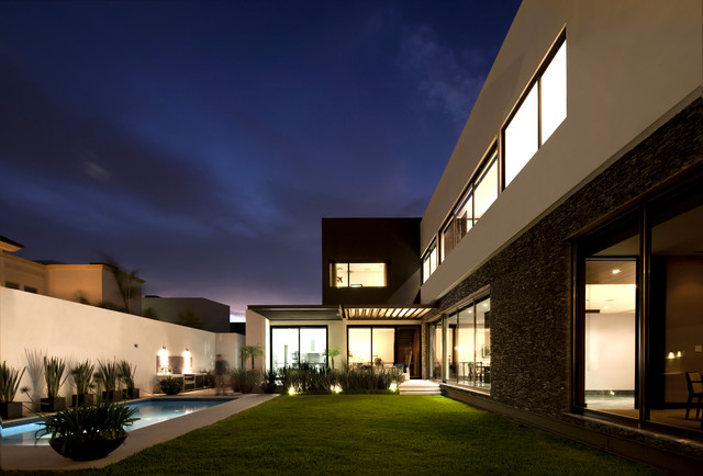 Casa Tec 189 contemporaneo-piscina