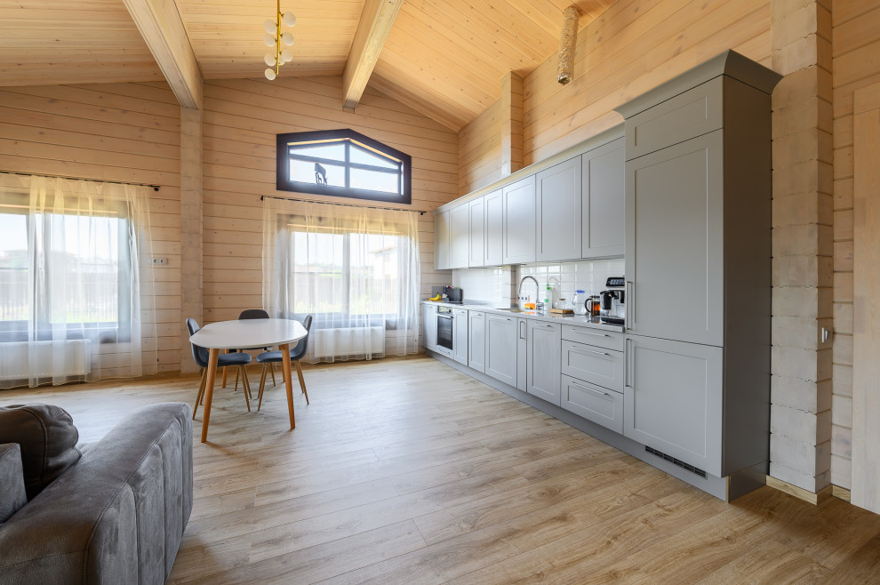 Отделка дома из бруса