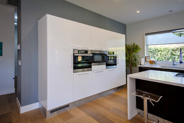 Los Altos Kitchen remodeling ARAN Cucine cabinets. DALI and ERIKA collections. modern-kitchen