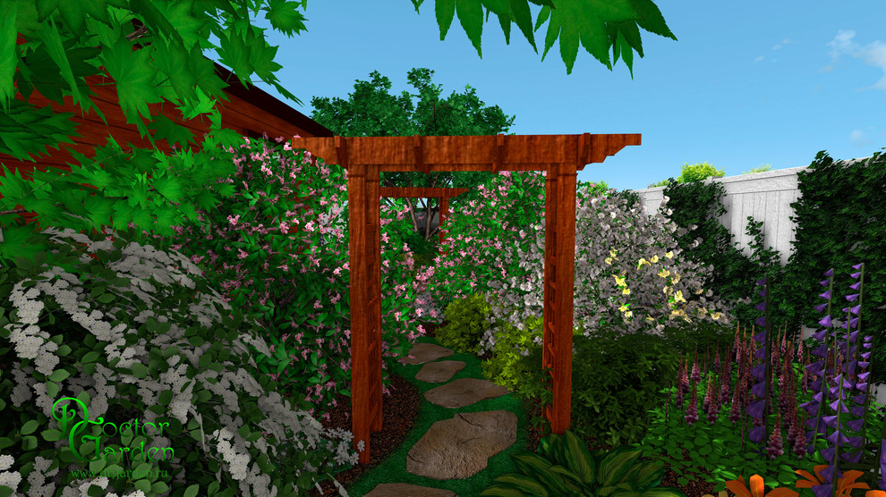 Сад для большой семьи