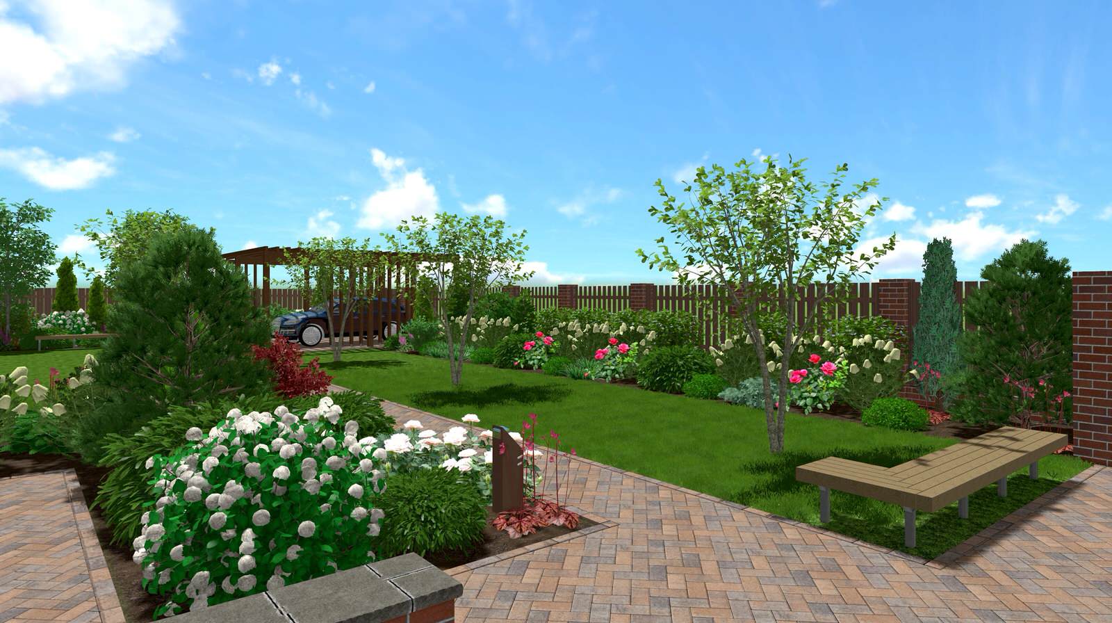 Жилино. Сад "Под другим углом"