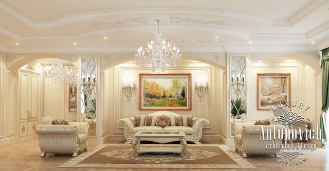 Master Bedroom from Luxury Antonovich Design