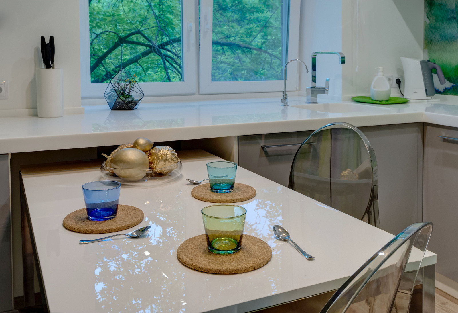 "Акварельная драма" - квартира с яркой индивидуальностью