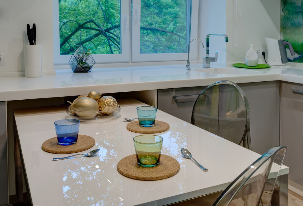 "Акварельная драма" - квартира с яркой индивидуальностью