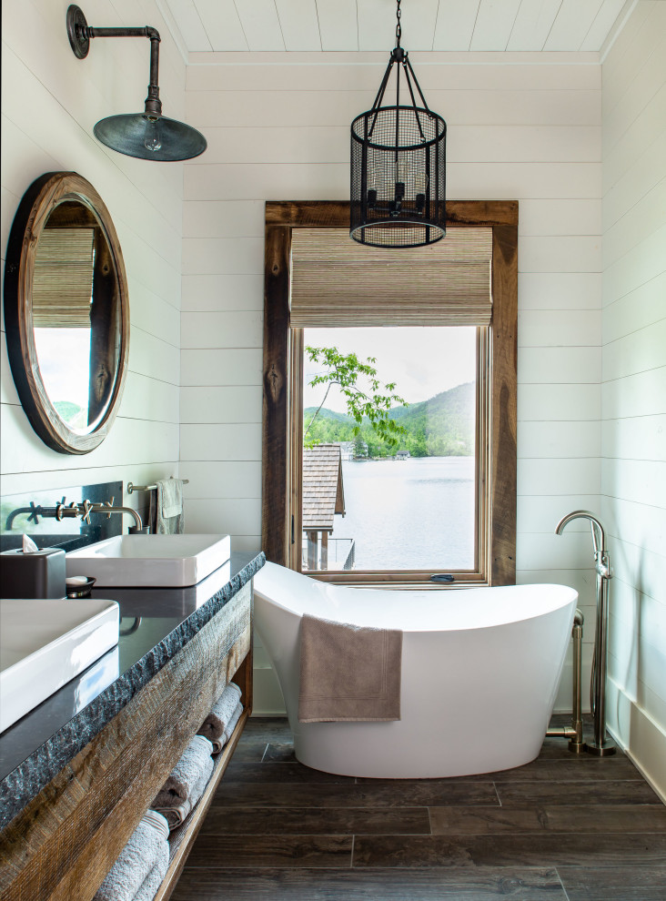 Rustic bathroom in Other.