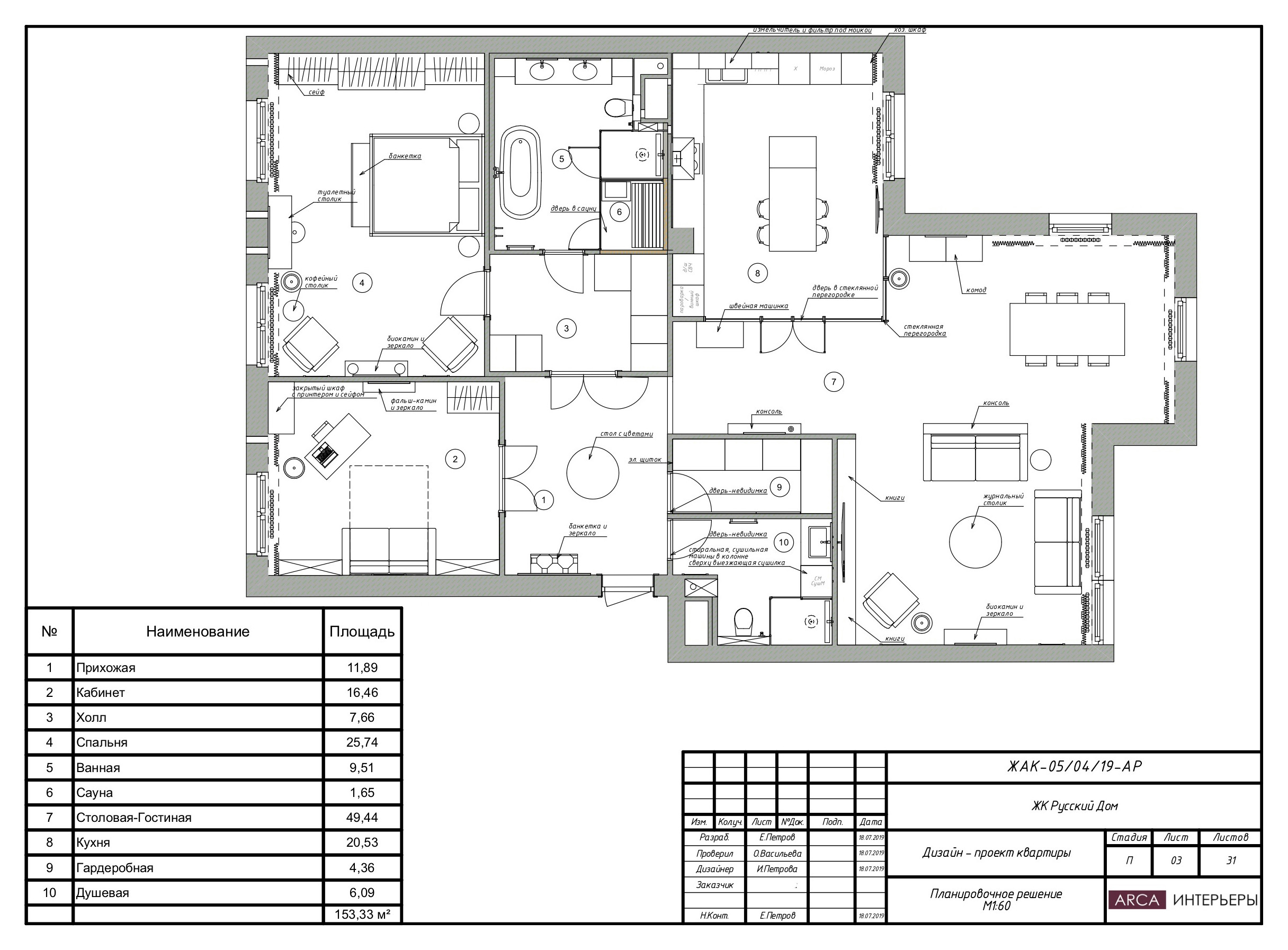 Houzz тур: Квартира с прозрачной кухней и мраморными каминами | Houzz Россия