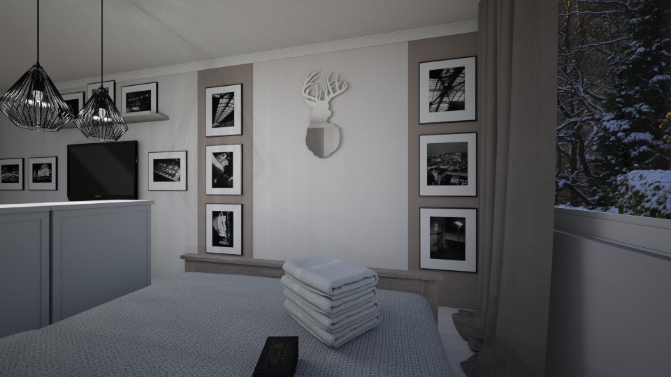 Гостинная в скандинавском стиле