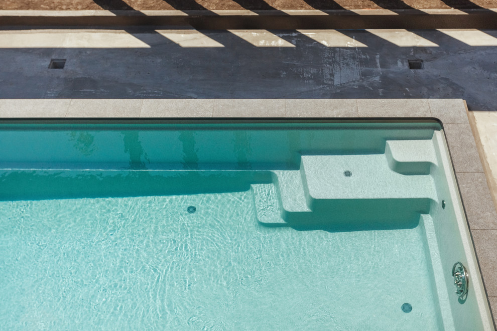 Бассейн в процессе реализации.