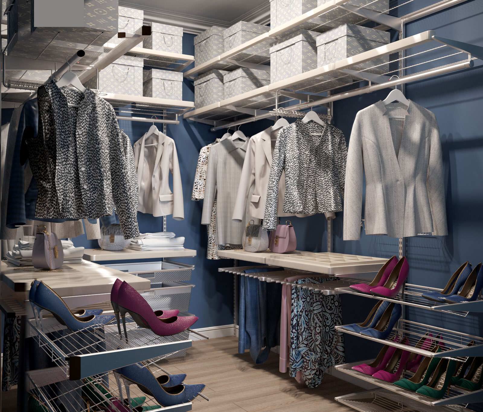 Светлые тона