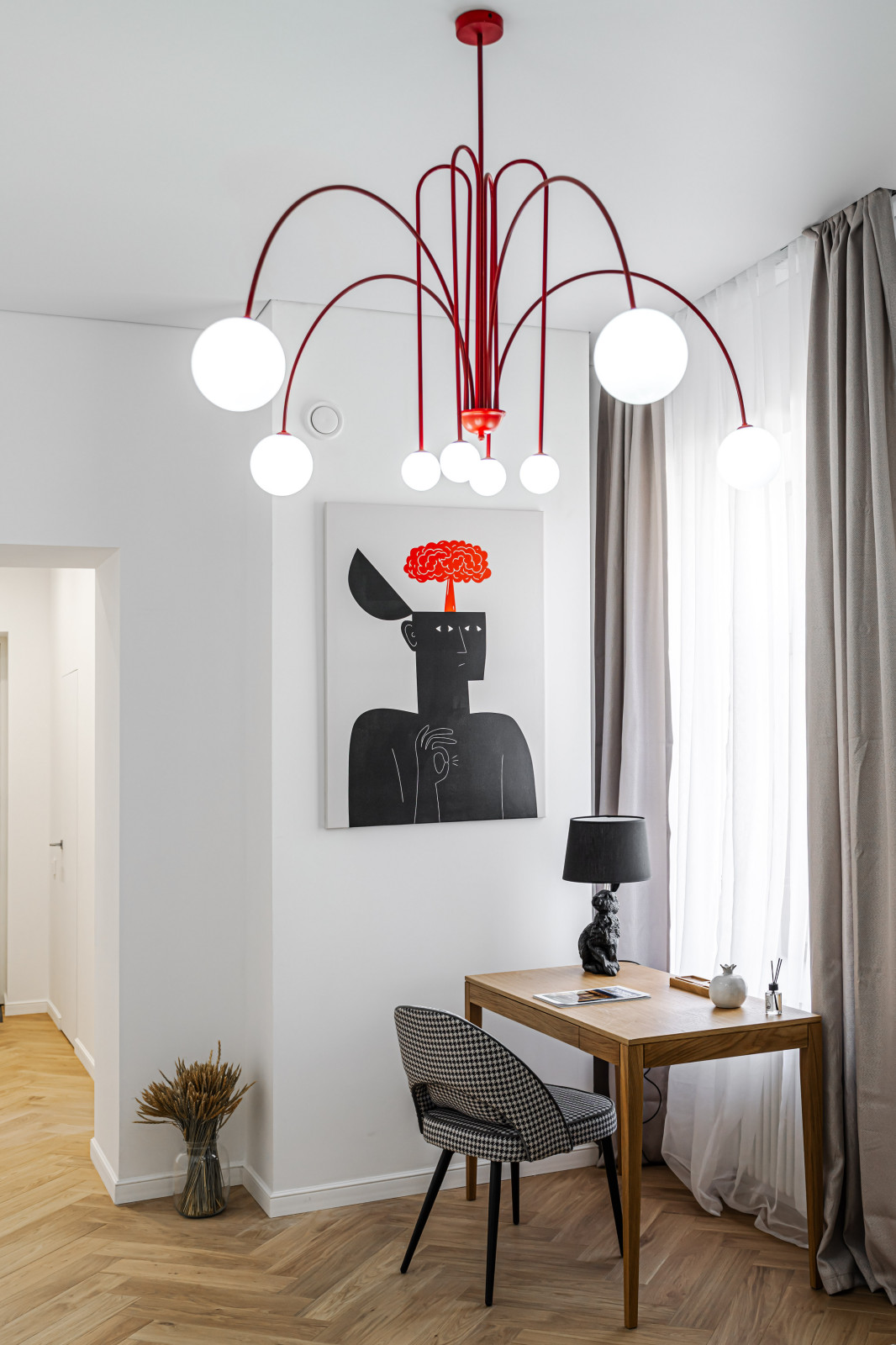 Светлая квартира в скандинавском стиле