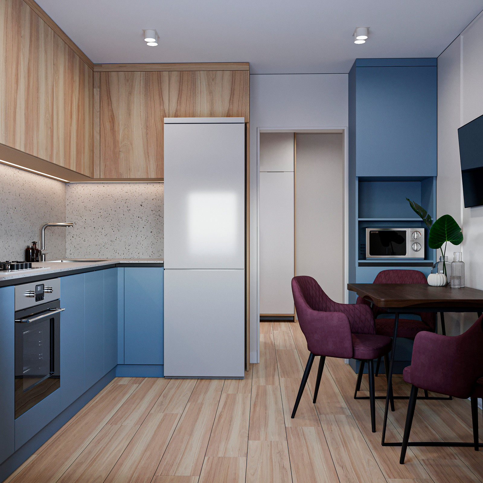 Квартира в панельном доме  50 кв.м.