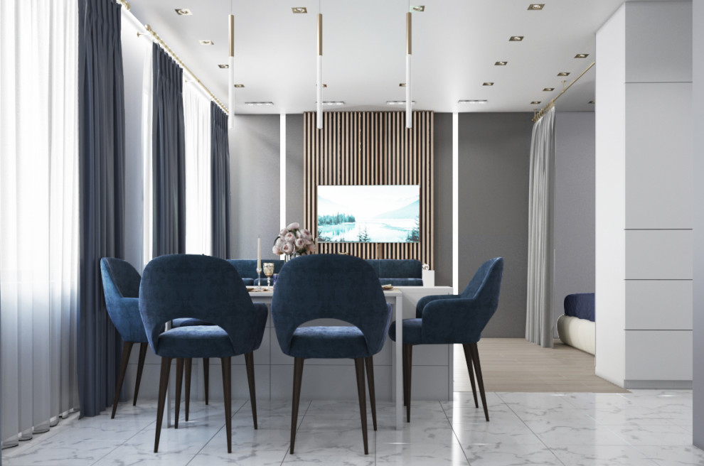 Проект квартиры со свободной планировкой