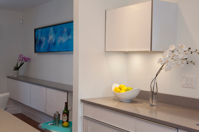 06 White High Gloss Kitchen modern-kitchen