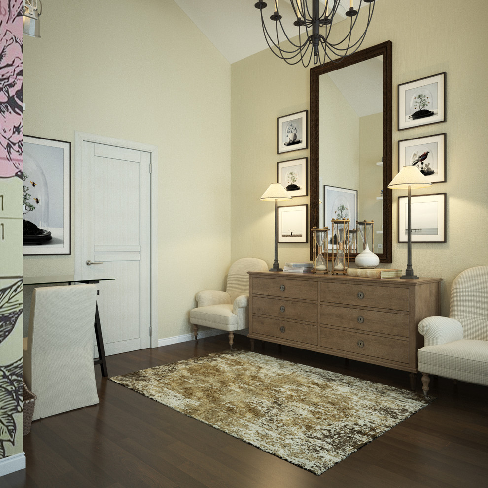 Спальня в английском колониальном стиле