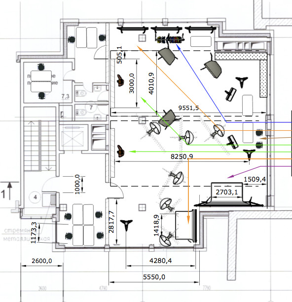 Пример фотостудии