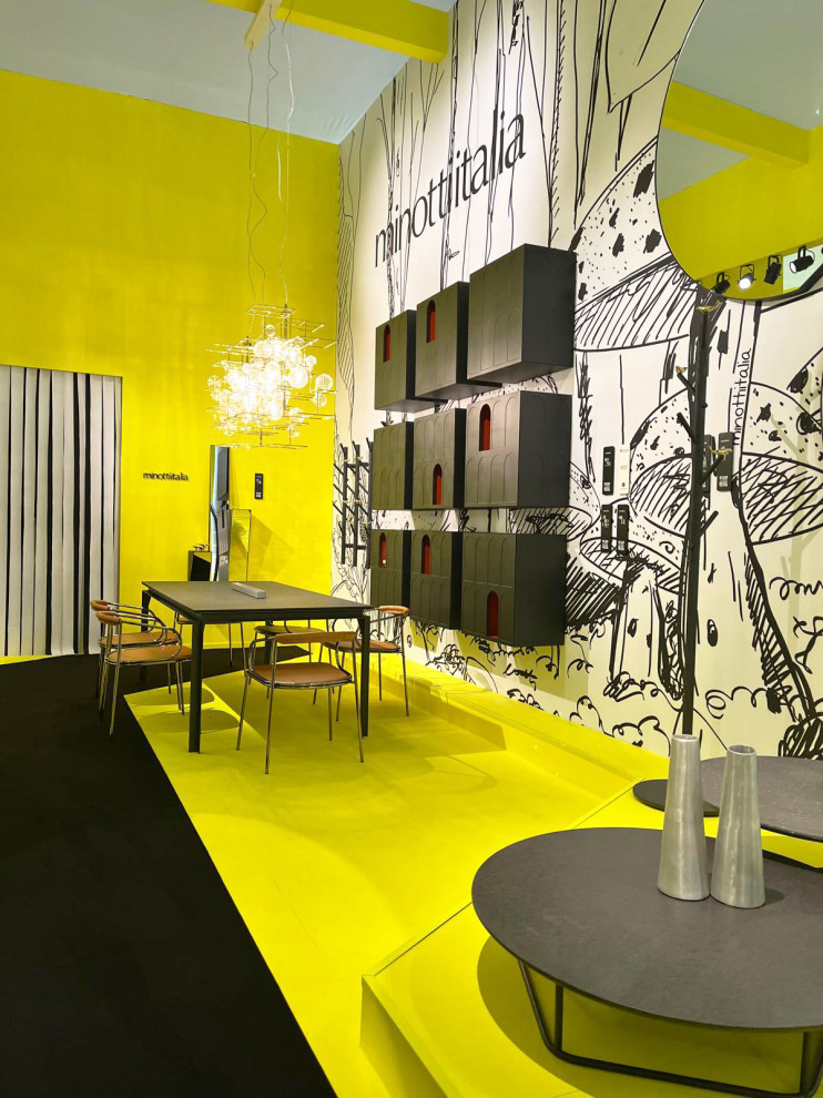 STAND SALONE DEL MOBILE 2024 PER MINOTTIITALIA