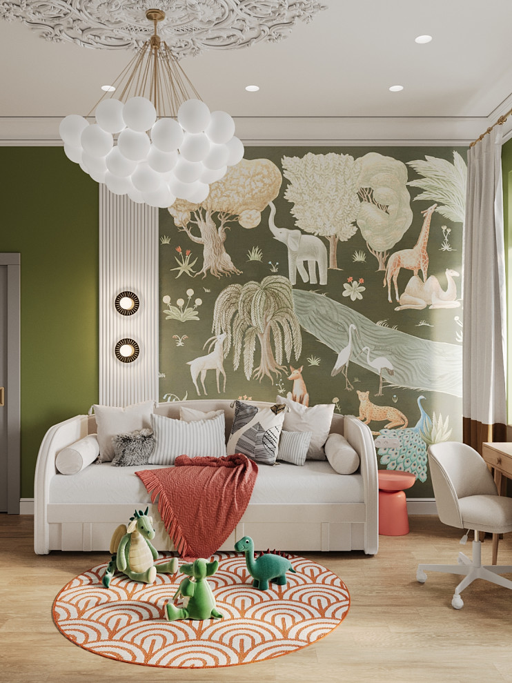 Проект в старом фонде в центре СПб. Ретро и винтаж.