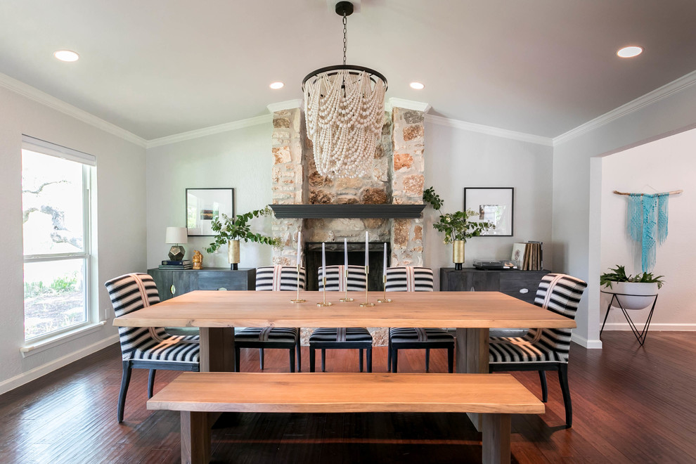 Travis Country Redesign - Eclectic - Dining Room - Austin - by Emerald ...