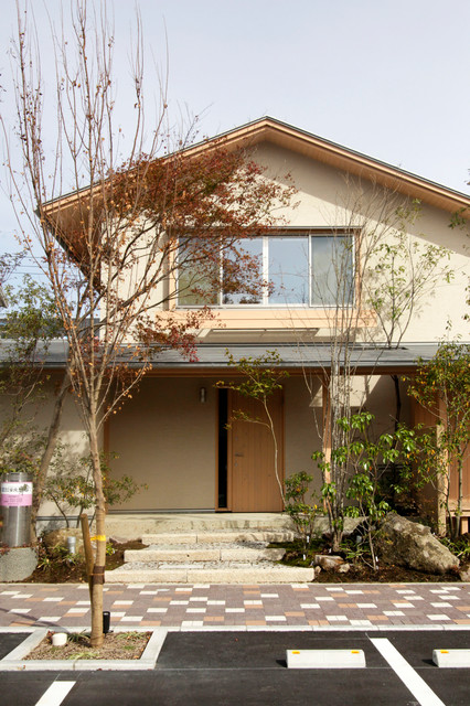 香りの家 asiatisk-hus-og-facade