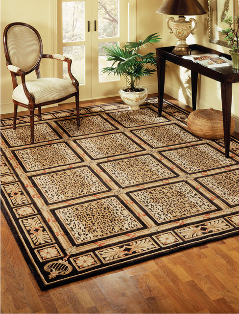 Nourison Area Rugs contemporary-living-room
