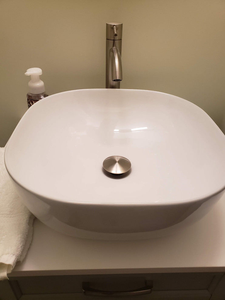 Transitional Master Bath & Powder Room Remodel