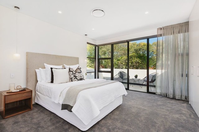 Forest Lodge contemporary-bedroom