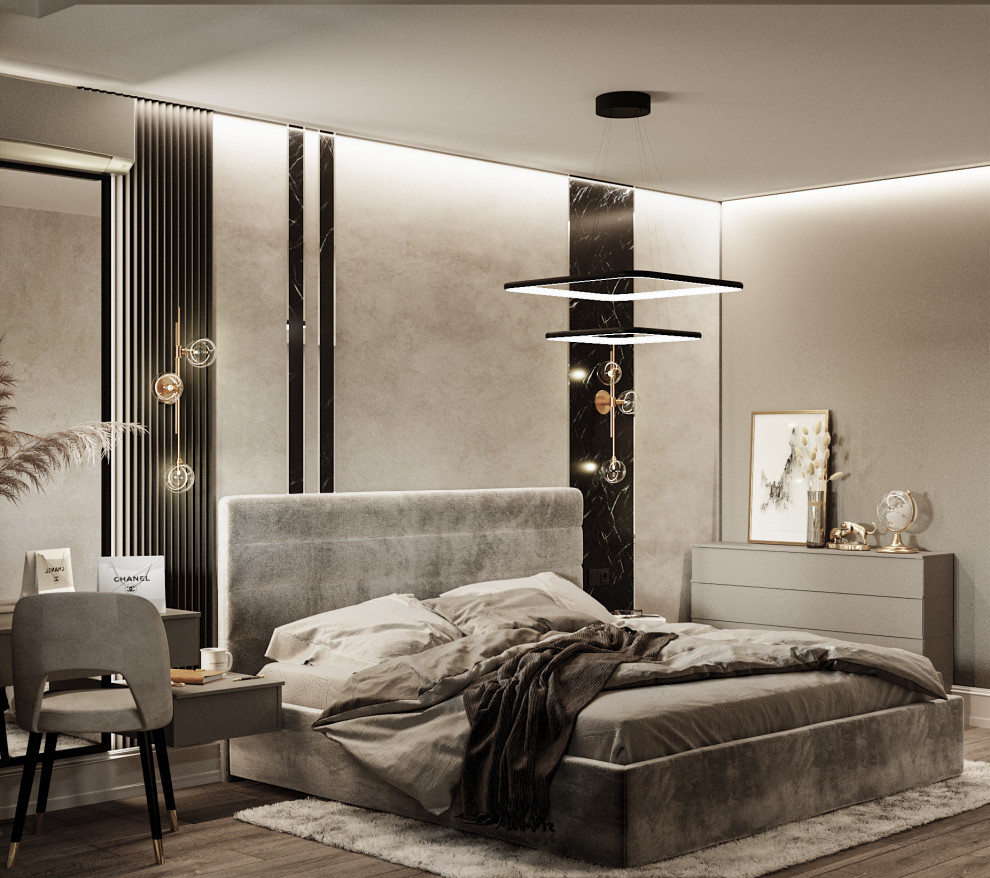 Двухкомнатная квартира в стиле хай-тек